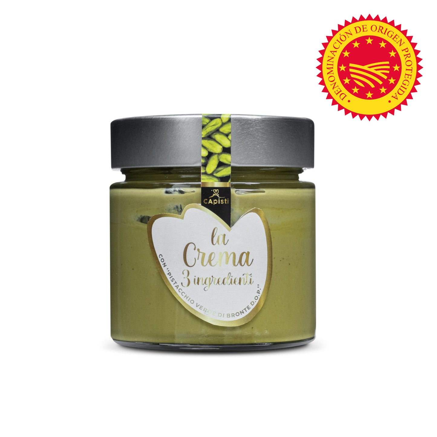 Crema de Pistacho de Bronte DOP 3 ingredientes