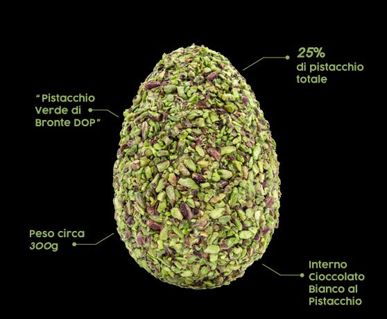 Huevo Gourmet con Pistacho Verde de Bronte DOP (HASTA FIN DE EXISTENCIAS)