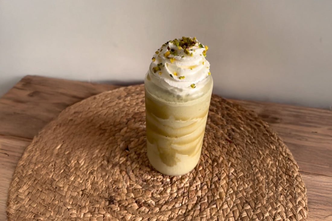 Receta Frapuccino de pistacho
