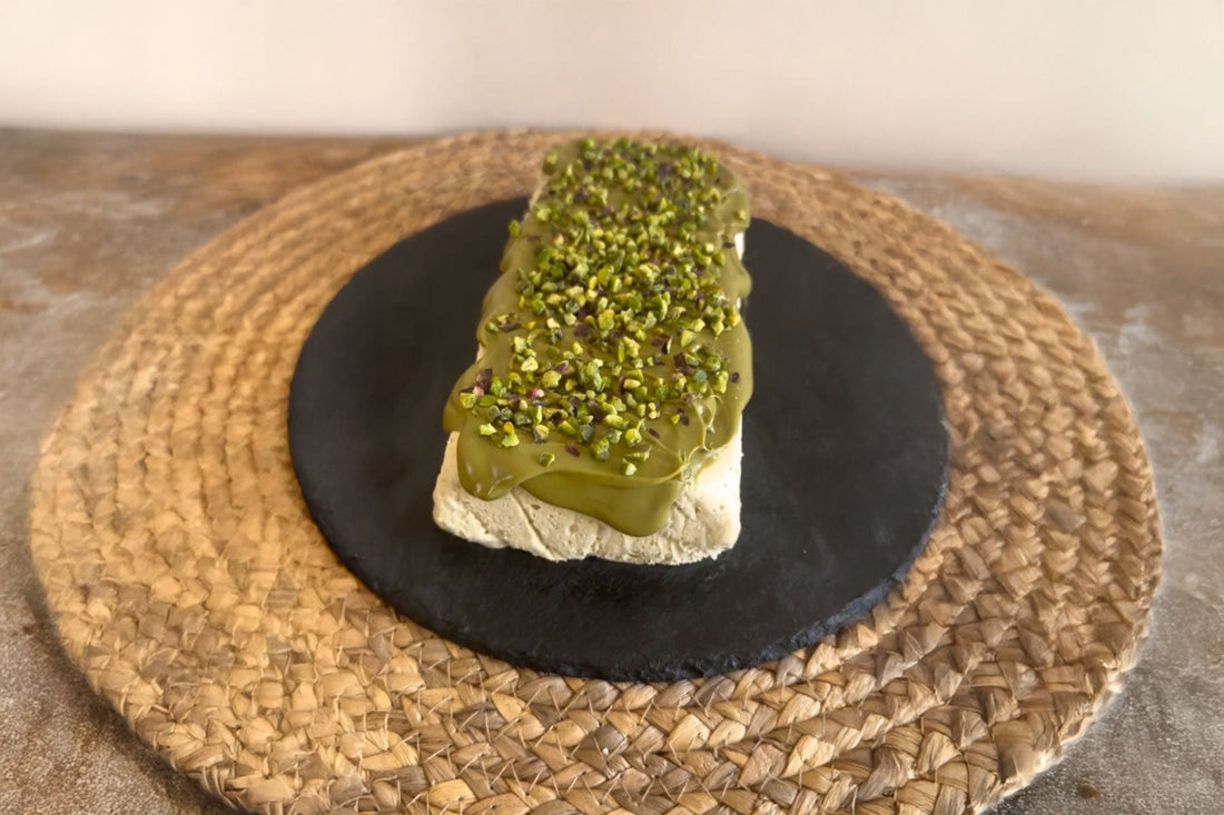 Tarta helada de pistacho