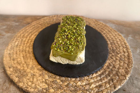 Tarta helada de pistacho