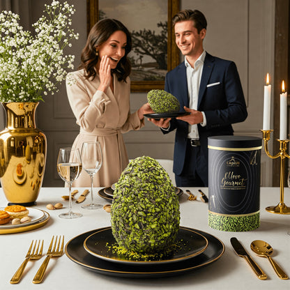Huevo Gourmet con Pistacho Verde de Bronte DOP (HASTA FIN DE EXISTENCIAS)
