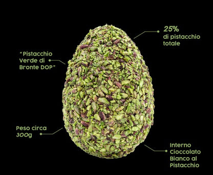 Huevo Gourmet con Pistacho Verde de Bronte DOP (HASTA FIN DE EXISTENCIAS)