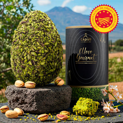 Huevo Gourmet con Pistacho Verde de Bronte DOP (HASTA FIN DE EXISTENCIAS)