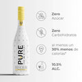Vino Pure Blanco 0% Azúcar