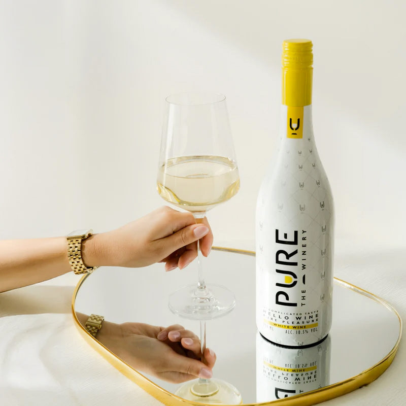 Vino Pure Blanco 0% Azúcar