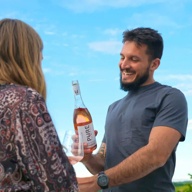 Vino Pure Rosado 0% Azúcar