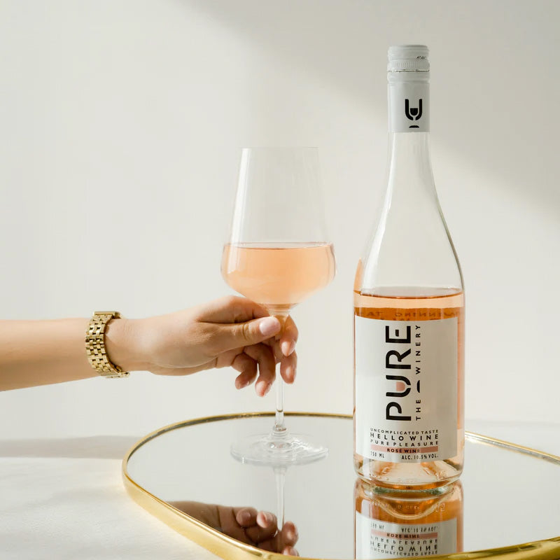 Vino Pure Rosado 0% Azúcar