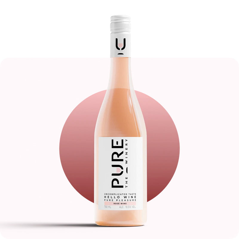 Vino Pure Rosado 0% Azúcar
