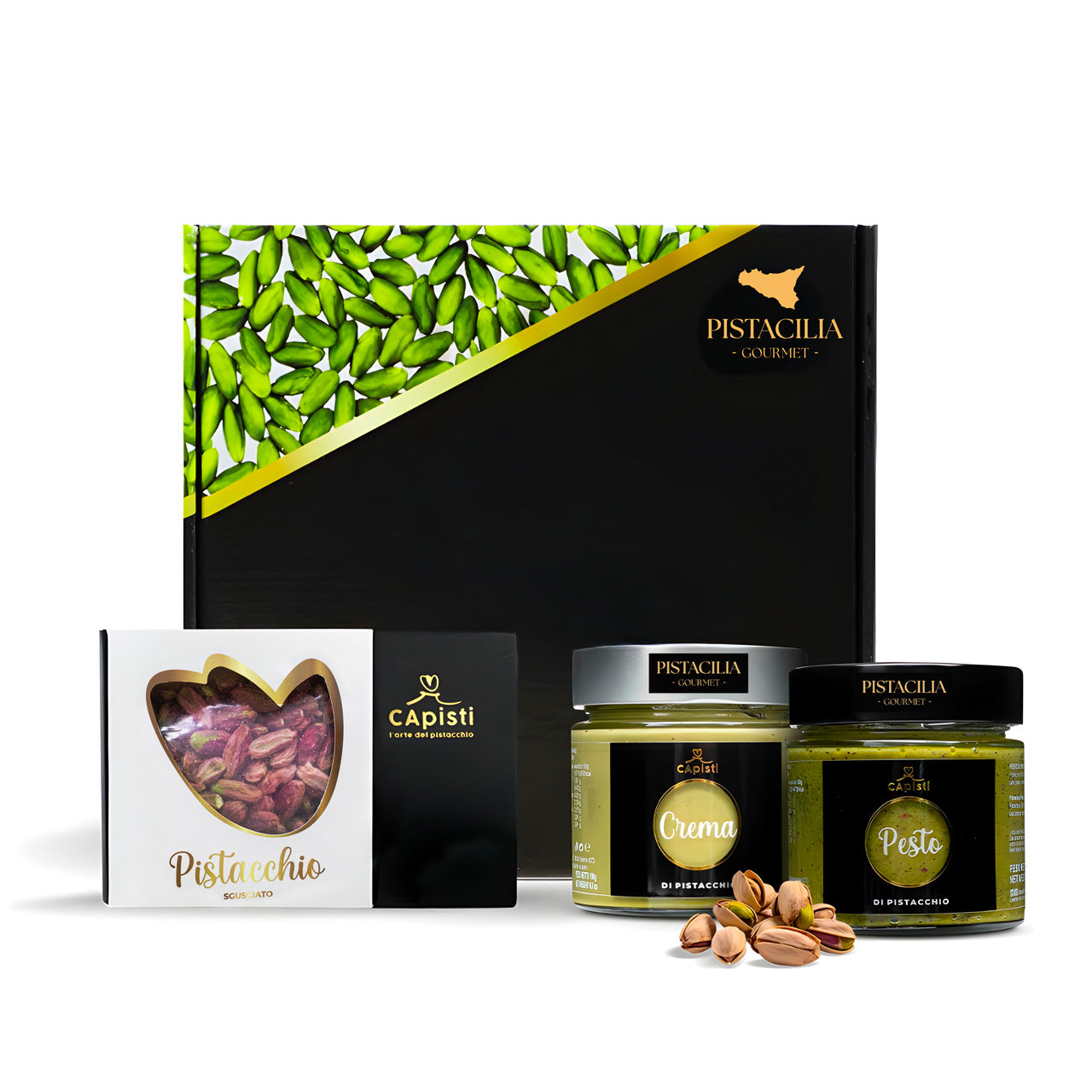 Caja de especialidades de pistacho 3p