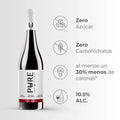 Vino Pure Tinto 0% Azúcar